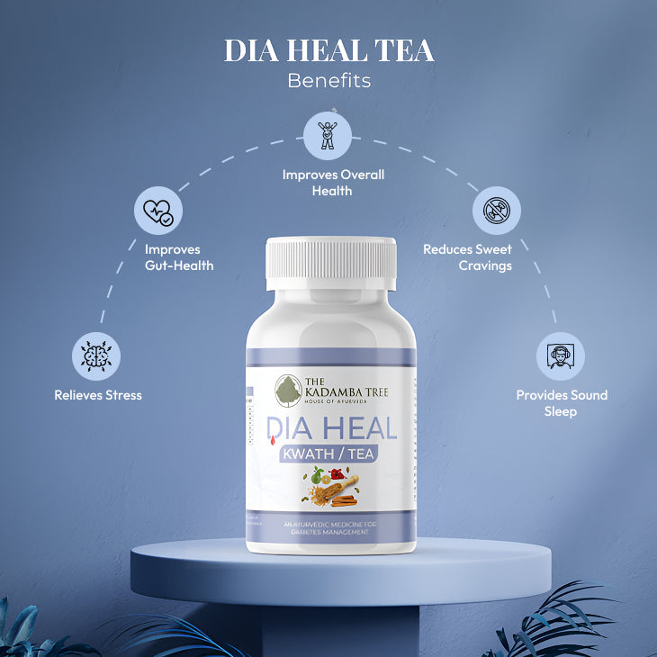 The Kadamba Tree -DIA HEAL KWATH CHURNA TEA (60 gm)